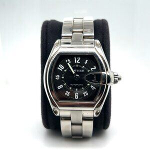 Cartier Roadster 2510 Automatic Stainless Steel Black
